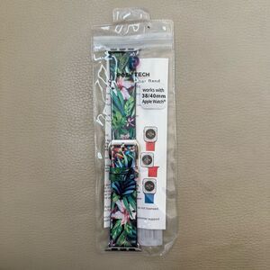 Posh Tech Apple Watch Band Hawaiian design, for 38/40mm Apple Watch models